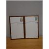 Image 8 : Qty 2 Floral Artwork, Marked Artist Proof 2/5 by Wren w/ Stamp, Wood Framed & Matted 13" x 21"