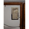 Image 9 : Qty 2 Floral Artwork, Marked Artist Proof 2/5 by Wren w/ Stamp, Wood Framed & Matted 13" x 21"