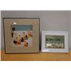 Image 1 : Qty 2 Indian Artwork, Framed & Matted, Misc Sizes