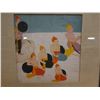 Image 3 : Qty 2 Indian Artwork, Framed & Matted, Misc Sizes