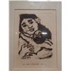 Image 2 : Ke Akua Ho'omaika'I Mai Artwork  by Artist Melcame (?), Framed & Matted 11" x 13"