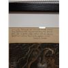 Image 4 : Mother India Artwork by Erica Karawina w/ Stanza from Sarojini Naidu Poem, Framed & Matted 14" x