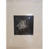 Image 3 : Stars B&W Artwork, Marked Proof,  by Artist Jenn (?) '85, Framed & Matted 12" x 14"