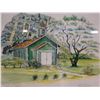 Image 5 : Kapalua Preschool Artwork  by Artist Dean Kruger 1996, Framed & Matted 11" x 14"