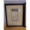 Image 2 : Qty 3 Indian Artworks, Framed & Matted 11" x 14"