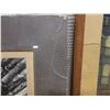 Image 6 : Qty 2 Artworks: Abstract & Male Figure, 1 Matted, 1 Framed (cracked), Misc Sizes