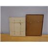 Image 9 : Qty 2 Artworks: Abstract & Male Figure, 1 Matted, 1 Framed (cracked), Misc Sizes