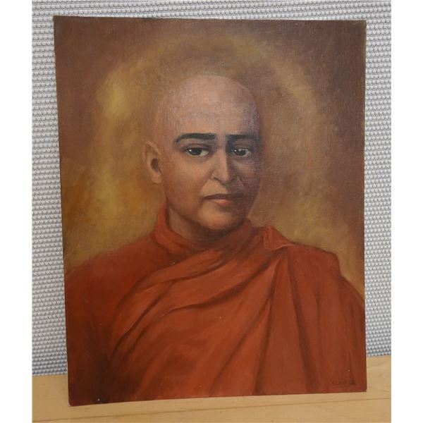 Indian Swami Artwork,  by Artist Celaya, Unframed 16" x 20"