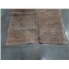 Image 3 : Woven Mat w/ Geometric Shapes 74" x 62"