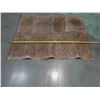 Image 9 : Woven Mat w/ Geometric Shapes 74" x 62"