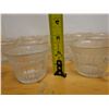 Image 10 : Qty 24 Glass Mugs w/ Pinwheel Design Approx 3.5" Dia, 2.25"H