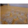 Image 6 : Qty 24 Glass Mugs w/ Pinwheel Design Approx 3.5" Dia, 2.25"H