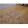 Image 7 : Qty 24 Glass Mugs w/ Pinwheel Design Approx 3.5" Dia, 2.25"H