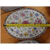 Image 10 : Multiple J. Cumming Hong Kong & YT Floral Dishes: Serving Platters, Plates, Tea Cups, etc Misc Sizes
