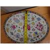 Image 11 : Multiple J. Cumming Hong Kong & YT Floral Dishes: Serving Platters, Plates, Tea Cups, etc Misc Sizes