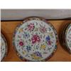 Image 14 : Multiple J. Cumming Hong Kong & YT Floral Dishes: Serving Platters, Plates, Tea Cups, etc Misc Sizes