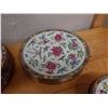 Image 17 : Multiple J. Cumming Hong Kong & YT Floral Dishes: Serving Platters, Plates, Tea Cups, etc Misc Sizes