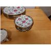 Image 21 : Multiple J. Cumming Hong Kong & YT Floral Dishes: Serving Platters, Plates, Tea Cups, etc Misc Sizes