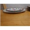 Image 6 : Multiple J. Cumming Hong Kong & YT Floral Dishes: Serving Platters, Plates, Tea Cups, etc Misc Sizes