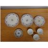 Image 2 : Multiple Floral Dishes: Serving Platters, Plates, Tea Cups, etc Misc Sizes