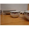 Image 7 : Multiple Floral Dishes: Serving Platters, Plates, Tea Cups, etc Misc Sizes