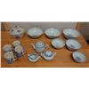 Image 1 : Multiple Spode Blue Room Collection Aesop's Fables Dishes: Teapot w/ Sugar & Creamer, Mugs, Bowls, e