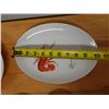 Image 23 : Multiple Y.Y. Japan Shrimp Dishes: Serving Platters, Plates, Bowls, etc Misc Sizes