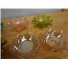 Image 29 : Qty 20 Iridescent Ruffled Bowls, Misc Colors & Sizes
