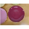 Image 8 : Qty 6 Colored Plates in Classic Coffee & Tea Box, 7.5" Dia