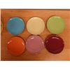 Image 3 : Qty 6 Colored Plates in Classic Coffee & Tea Box, 7.5" Dia