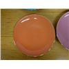Image 4 : Qty 6 Colored Plates in Classic Coffee & Tea Box, 7.5" Dia