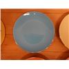 Image 5 : Qty 6 Colored Plates in Classic Coffee & Tea Box, 7.5" Dia