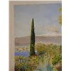 Image 3 : Landscape Scene Artwork Purchased in Sicily,Taormina, by G Cicala, Unframed 13.5" x 18"