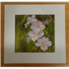 Image 1 : Thunbergia Artwork Numbered 2/50 by Artist A. Johnsen w/ COA, Unframed 14" x 14"