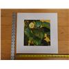 Image 9 : Milo Flower Artwork Numbered 2/50 by Artist A. Johnsen w/ COA, Unframed 14" x 14"