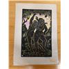Image 1 : Garden Hula Colored 9/16/1996 by Tomas Belsky, Unframed 15" x 22"