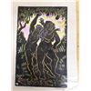 Image 2 : Garden Hula Colored 9/16/1996 by Tomas Belsky, Unframed 15" x 22"