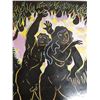 Image 3 : Garden Hula Colored 9/16/1996 by Tomas Belsky, Unframed 15" x 22"