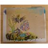 Image 1 : Ocean Underwater Artwork, Unframed 21" x 17"
