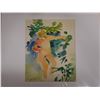 Image 2 : Abstract Nude Figure Artwork  by Artist George Woollard, Unframed 12" x 14"