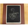Image 2 : Slack Key II Artwork Numbered 3/50  by Artist by Tomas Belsky, Unframed 14" x 17"