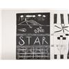 Image 3 : Star Artwork Numbered 8/28  by Artist John Pule 2000, Unframed 19.5" x 15"