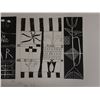 Image 4 : Star Artwork Numbered 8/28  by Artist John Pule 2000, Unframed 19.5" x 15"