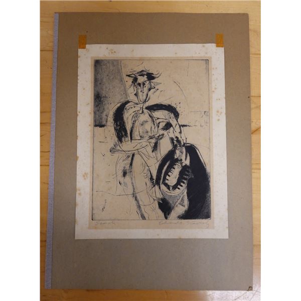 Search Art Print by Edward A. Stasack w/ Bio, Unframed 13" x 19"