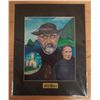 Image 1 : Saint Damien Artwork by Brook Kapukuniahi Parker, Unframed 10" x 14"