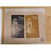 Image 9 : Qty 2 LBF Artworks Stamped HIVA-OA Paul Gauguin, Unframed 15" x 12"