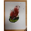 Image 11 : Qty 4 Abstract Tea Bowl Exploding Artworks Signed by Artist 2008, Unframed 11" x 15"