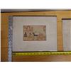 Image 14 : Qty 3 Rajasthan Primitive 18th Century Reproduction Artworks, Unframed 11" x 14"