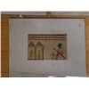 Image 2 : Qty 3 Rajasthan Primitive 18th Century Reproduction Artworks, Unframed 11" x 14"