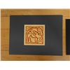 Image 2 : Qty 2 Abstract Artworks by Reni A'ia'i Bello - Kapa Maker, Approx. 12" x 9"